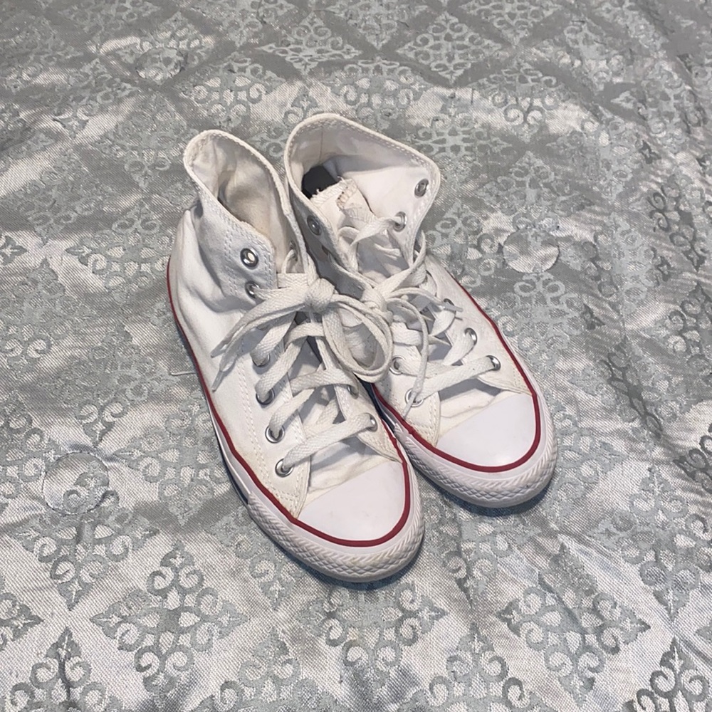 White high top converse